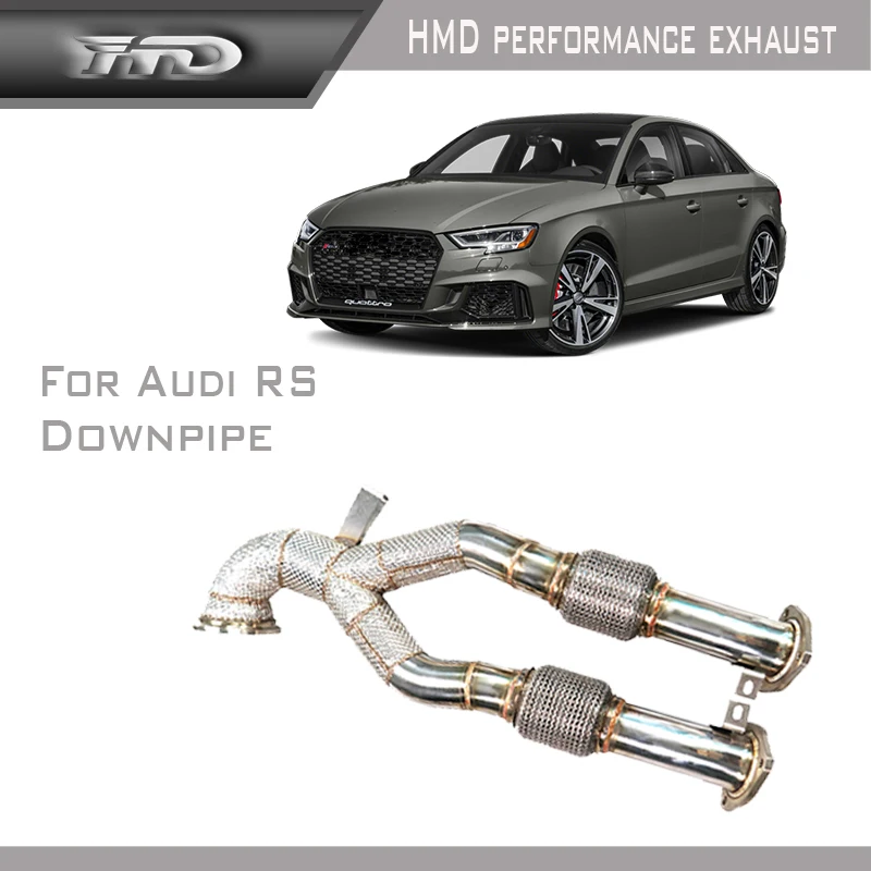 Per Audi Rs3 Rs4 S5 S6 Convertitore Catalitico Downpipe Di Scarico