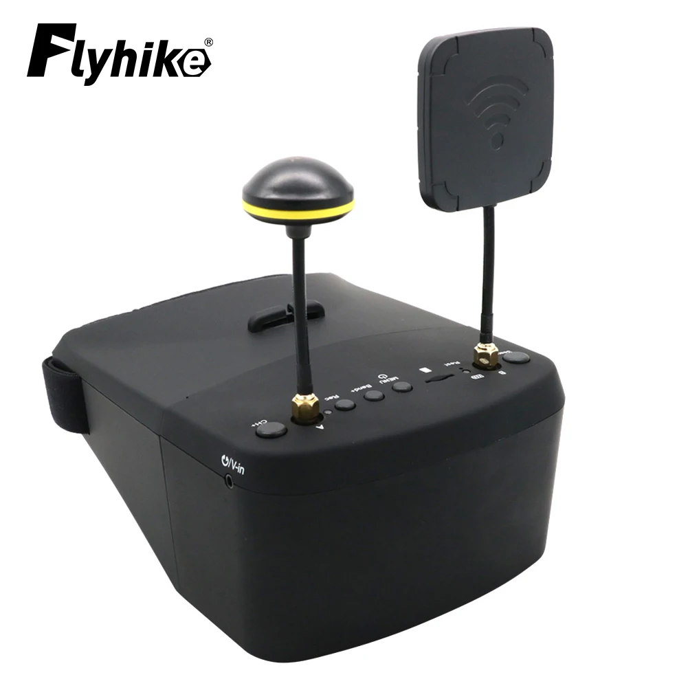 Ev800D 5.8G 4.9G 40Ch 5 Pollici Auricolare Hd Dvr Occhiali Video Diversità Occhiali Fpv W/25-1300Mw Trasmettitore Fpv Vtx Per Rc Fpv Drone