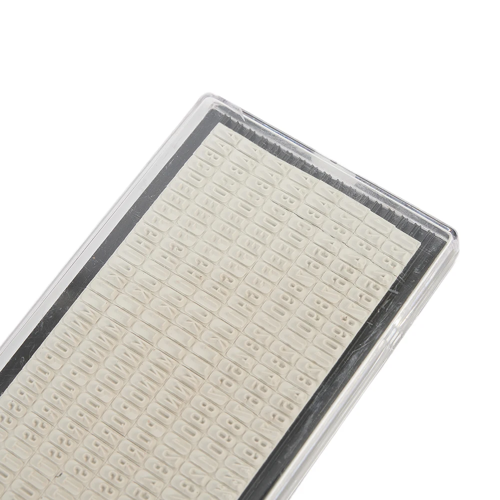 3/4/6.4Mm Stamp Letters Plate Nome Personalizzato Indirizzo Gomma Scrabble Board Accessorio Per Digital Letter Stamp Scrapbook Fai Da Te