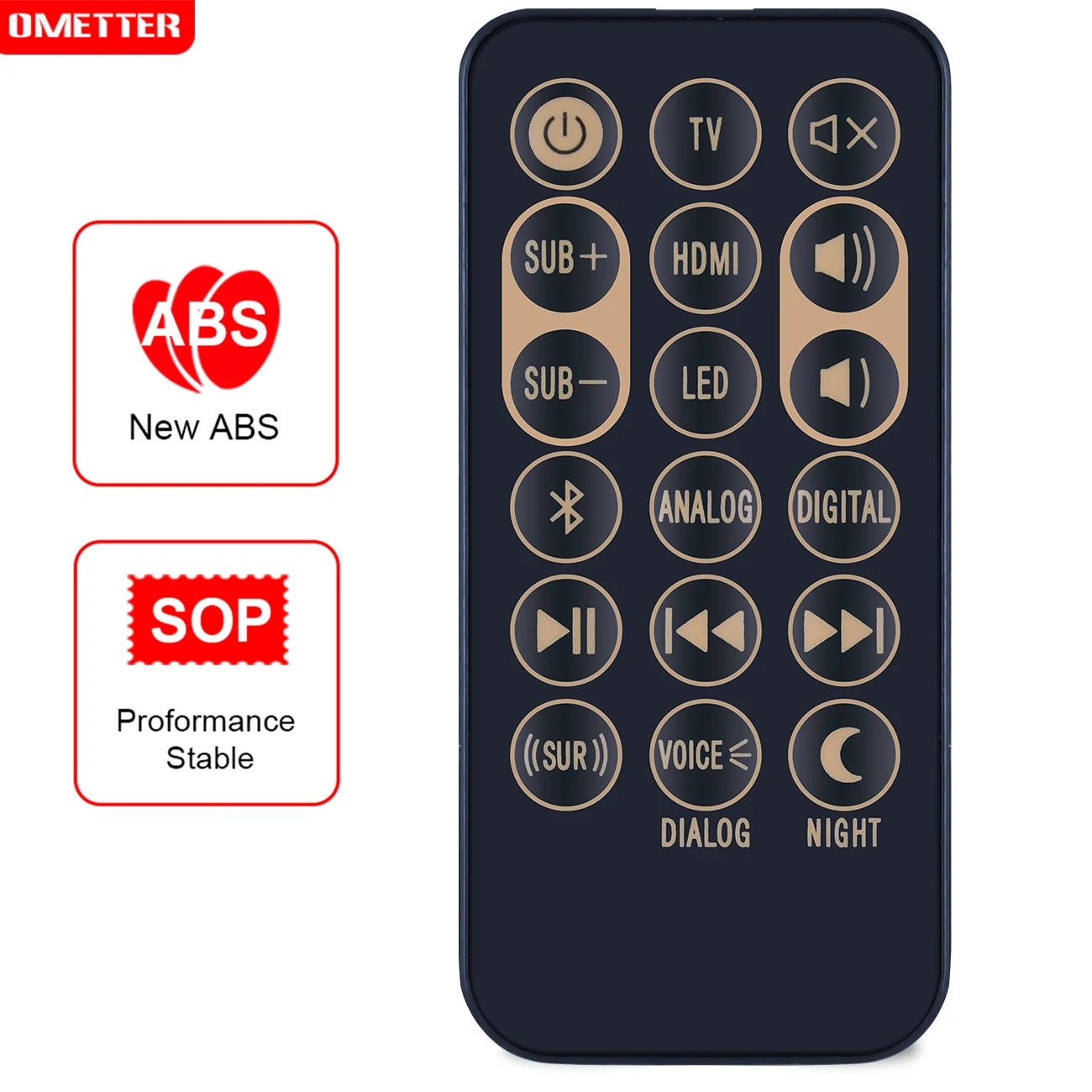Telecomando Per (Klipsch Sb 120) (Klipsch 1065133 Rsb3 Rsb-3) (Klipsch 1060316 Sb120) Sistema Di Altoparlanti Soundbar Tv Sound Bar