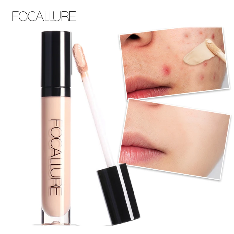 Focallure Full Coverage Makeup Liquid Concealer Conveniente Eye Concealer Cream Waterproof Make Up Base Face Cosmetic