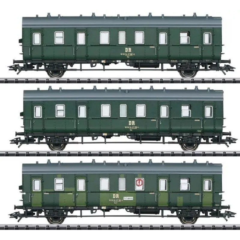 Trix Treno Modello Carrozza 23323 Dr Autovettura 3 Pezzi Set Ho 1/87 Modello Di Treno Carrozza Giocattoli
