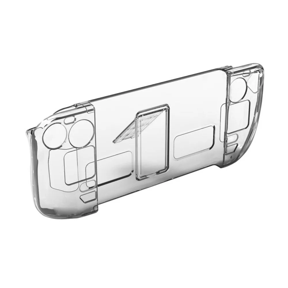 Console Di Gioco Split Crystal Shell S Guscio Rigido Protettivo Trasparente Per Pc Con Staffa Per Console Steam Deck