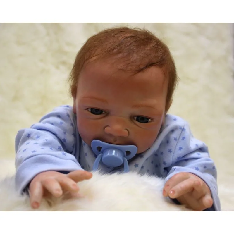 45Cm Reborn Baby Doll Silicone Baby Doll Toddler Baby Neonato Boneca Renascida Life Like Bebe Realistico Berenguer Muecas