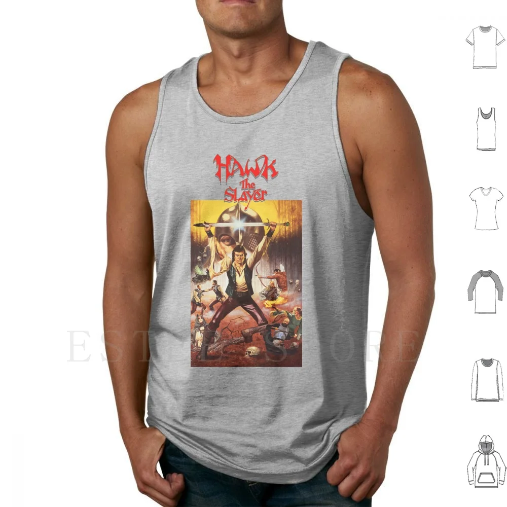 Hawk The Tank Tops Gilet Senza Maniche Spada Maga