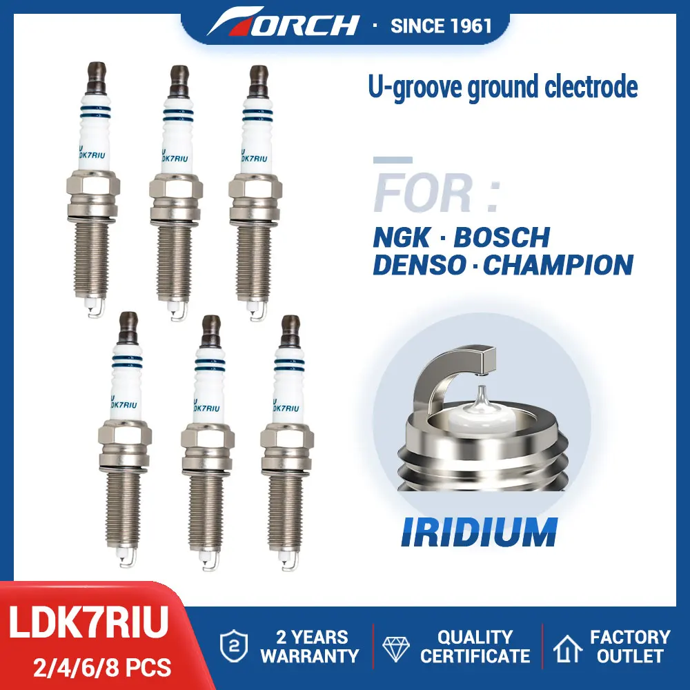Resistenza Automatica Iridium Bujia Candela Torcia Ldk7Riu Per Chery Hyundai Kia Peugeot Durata Più Lunga