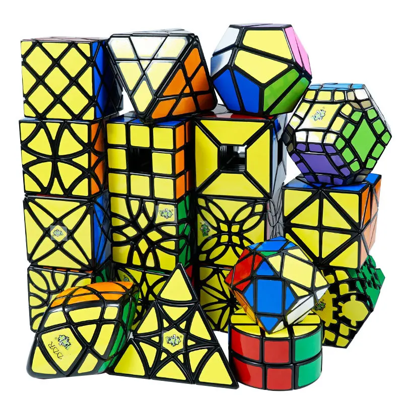 Irregolare Puzzle Cube Smooth Cube Fidget Toys Lube Magic Cube Double Borded Flower Cubo Antiestres Octahedral