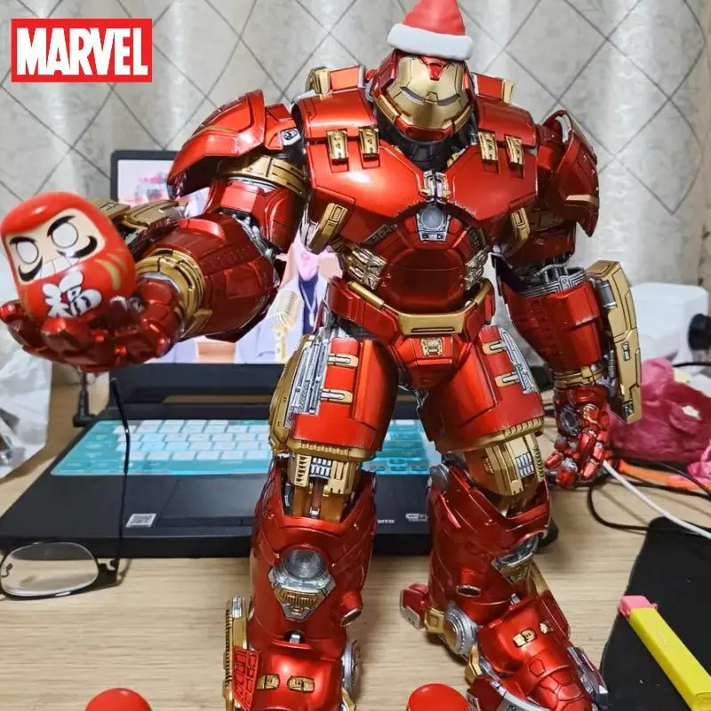 30Cm Comicave Marvel The Avengers Iron Man Mk44 Hulkbuster Collection Anime Action Figures Modello In Lega Toy Festival
