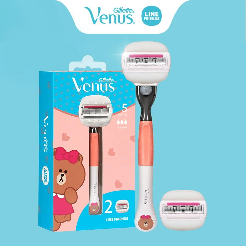 Gillette Venus Lady Razor Comfortglide Razor 5 Strati Sostituzione Della Lama Per Le Donne Bikini Gambe Braccia Rasatura Di Sicurezza Con Saponette