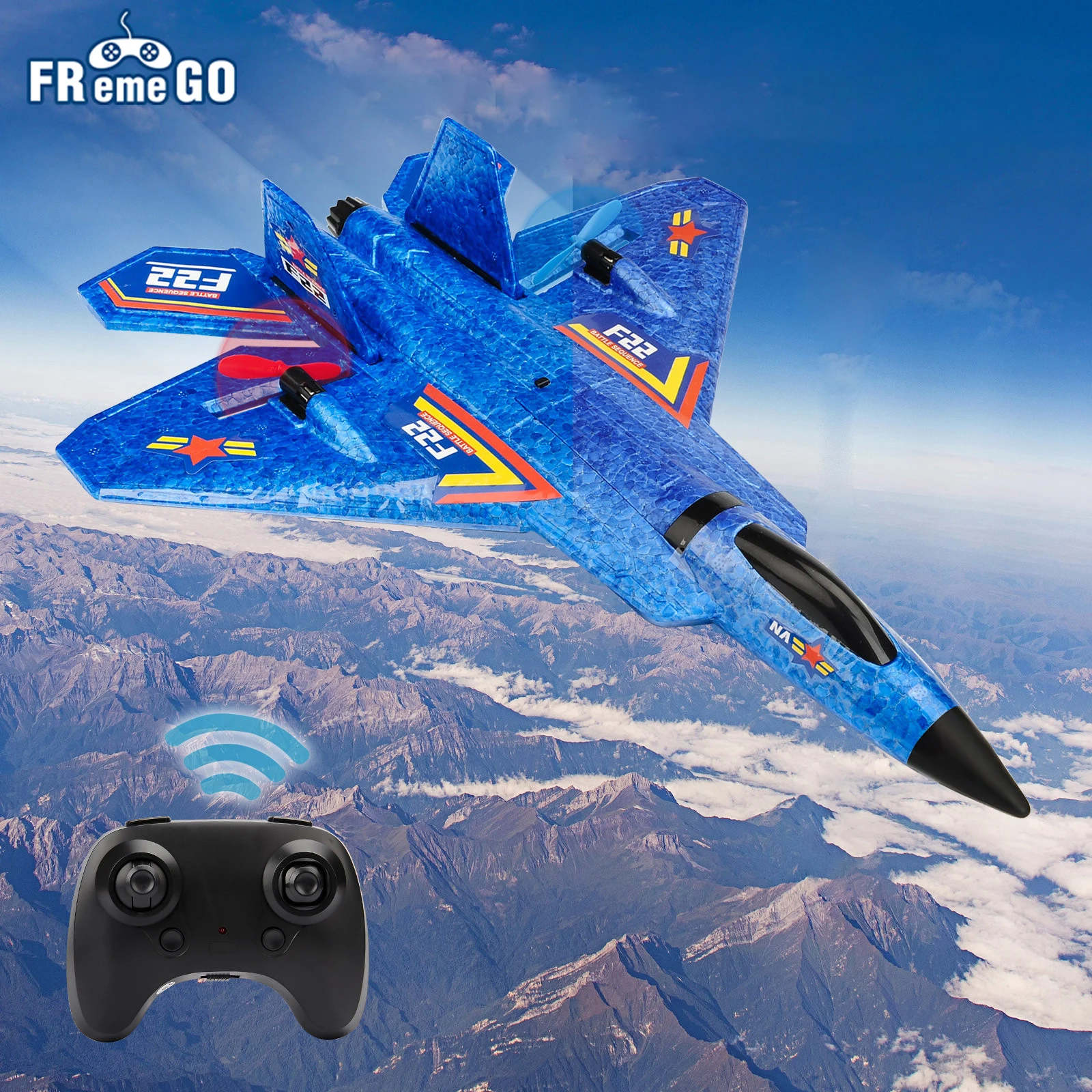 Aereo Rc F22 Raptor Elicottero Aereo Telecomandato 2.4G Aereo Telecomando Epp Aereo In Schiuma Giocattoli Per Bambini