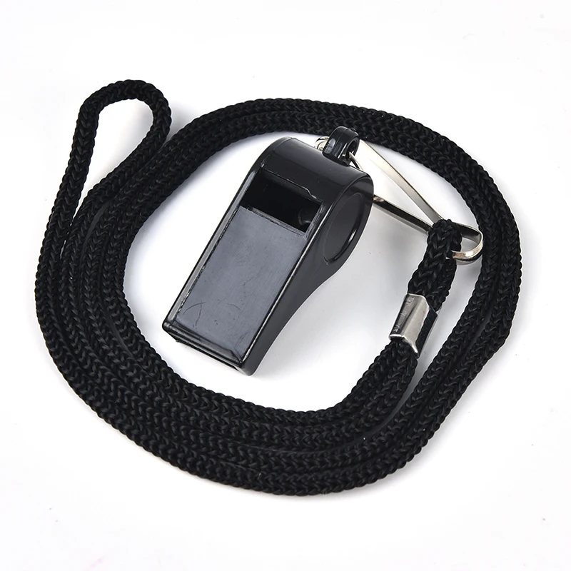 1Pc Coach Whistle Sports Whistle Outdoor Survival Con Cordino Football Basketball Arbitro Training