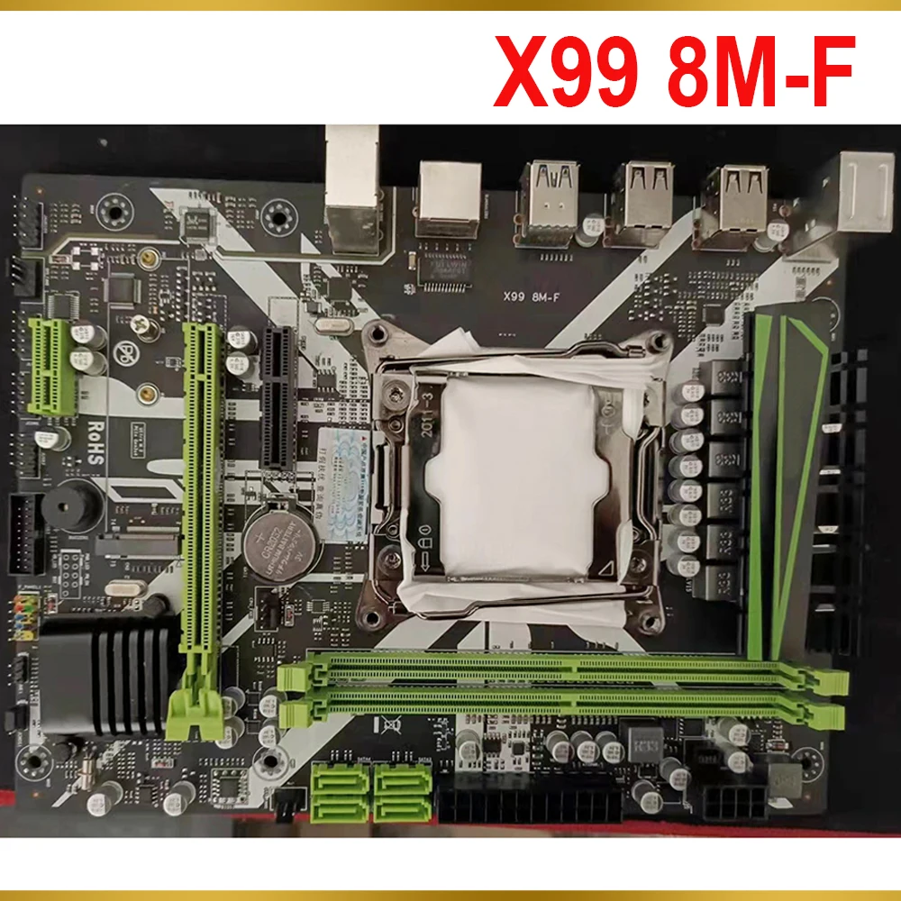 Per Huananzhi X99 Scheda Madre Desktop Intel Xeon E5 X99 Lga2011-3 Tutte Le Serie Ddr4 Usb3.0 Sata X99 8M-F