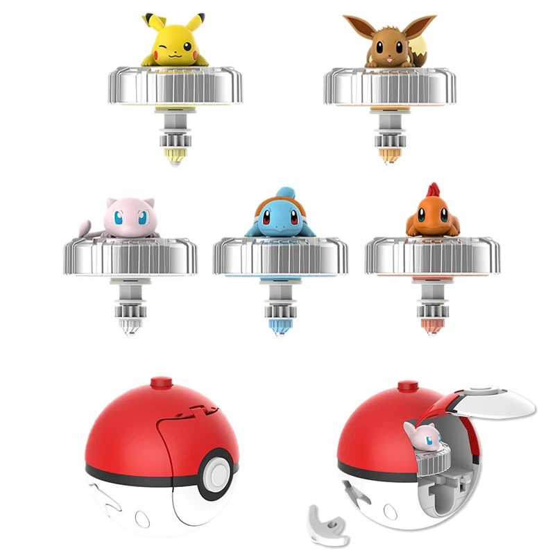 Pokemon 5 Stili Rotary Gyro Launcher Beyblade Burst Cartoon Pikachu Charmander Pokeball Multiplayer Regali Di Festa Per Bambini