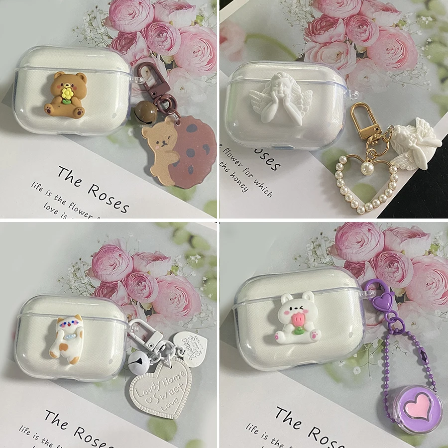 Cute Cat Cover Per Huawei Freebuds Pro2 / Freebuds Pro Custodia Trasparente Per Auricolari Cover In Silicone Freebuds Pro 2