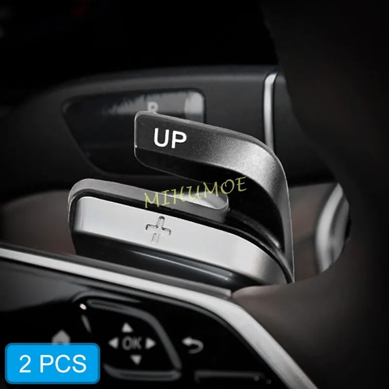 Per Mercedes C E S Glc Eqe Eqs 200 300 350 2021 2022 2023 2024 Alluminio Interno Volante Paddle Shifter Extension Nero