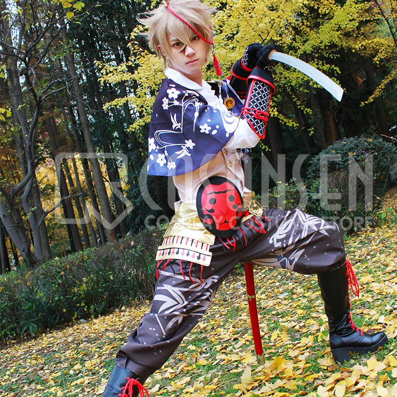 Cosplayonix Gioco Sengoku Night Blood Toyotomi Army Toyotomi Hideyoshi Vampire Cosplay Costume Set Completo Tutte Le Dimensioni Su Misura