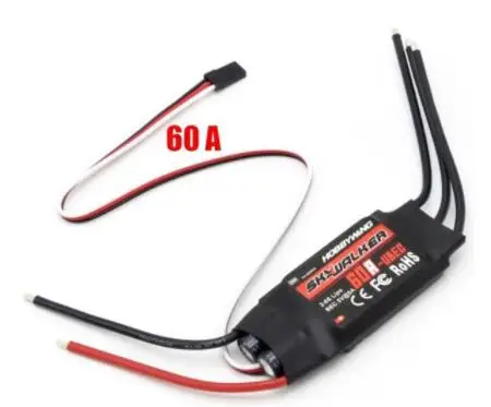Hobbywing Skywalker 50A 60A 80A Esc Speed Controller Con Ubec Per Elicottero Rc Airples