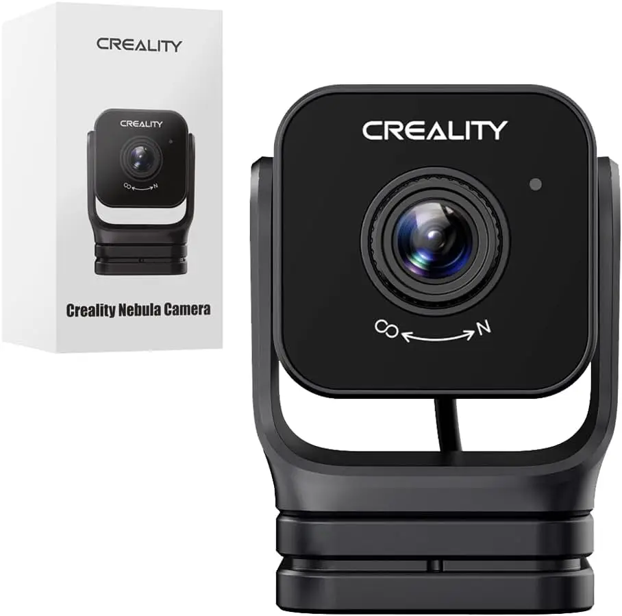 Fotocamera Nebulosa Ufficiale Creality, Video Time-Lapse Di Generazione Automatica, Pad Sonico Compatibile/Pad Nebula/Ender-3 V3 Ke/Cr-10 Se