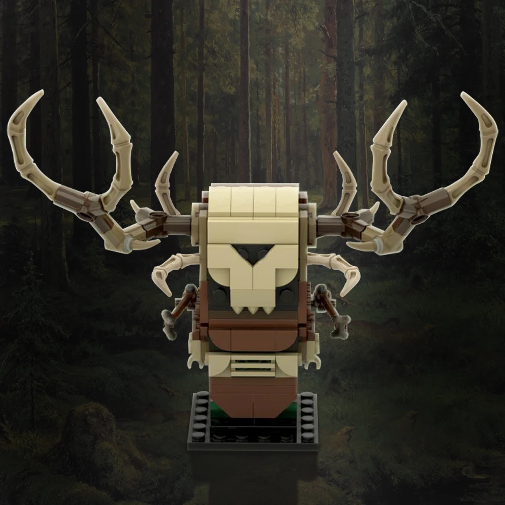 Moc Game The Witcher 3 Leshen Brickheadz The Witcher 3 Figure Giocattolo Modello Building Block Giocattoli Regalo Di Compleanno Per Bambini Giocattoli
