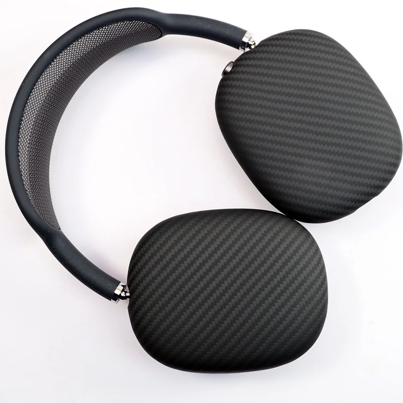 Custodia Per Auricolari In Vera Fibra Di Carbonio Per Apple Airpods Max Custodia Protettiva In Fibra Aramidica Per Apple Airpods Max Guscio Ultrasotti