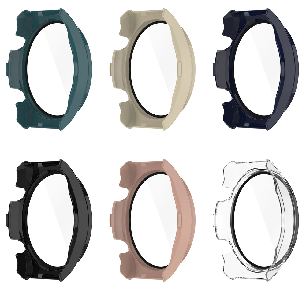  For Xiaomi Watch S1 Frame High Quality Case Cover And Tempered Glass Screen Protector Pc Slim Protective Accessories