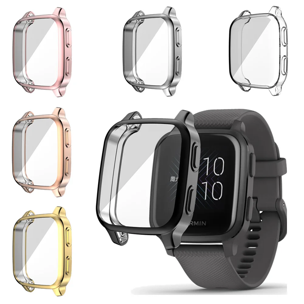 Custodia Protettiva Per Garmin Venu Sq/Sq Music Tpu Cover Protettiva A Schermo Intero Per Garmin Venu Sq 2/Sq 2 Custodia Musicale Venu Sq Shell