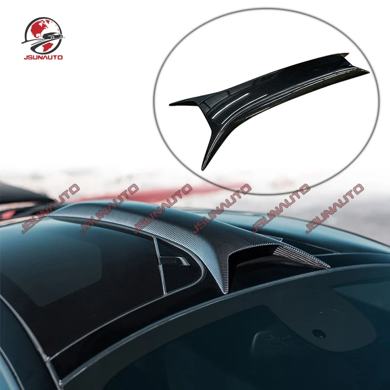 Per Mclaren 720S Dry Carbon Fiber N Style Body Kit Roof Air Scoop Vent Cpver Per 720S Coupe 765Lt Accessori Spedizione Gratuita