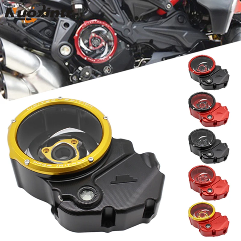 Per Ducati Xdiavel S Multistrada 1200 Enduro Pro 206-16 Multistrada 1260 S Diavel 1260 S Kit Coperchio Frizione Motore Trasparente