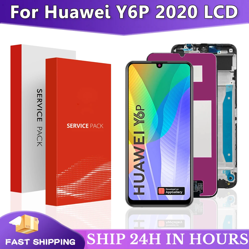 Qualità Aaa Da 6.3 Pollici Per Huawei Y6P 2020 Lcd Med-Lx9 Med-Lx9N Display Touch Screen Digitizer Sostituzione Per Display Huawei Y6P