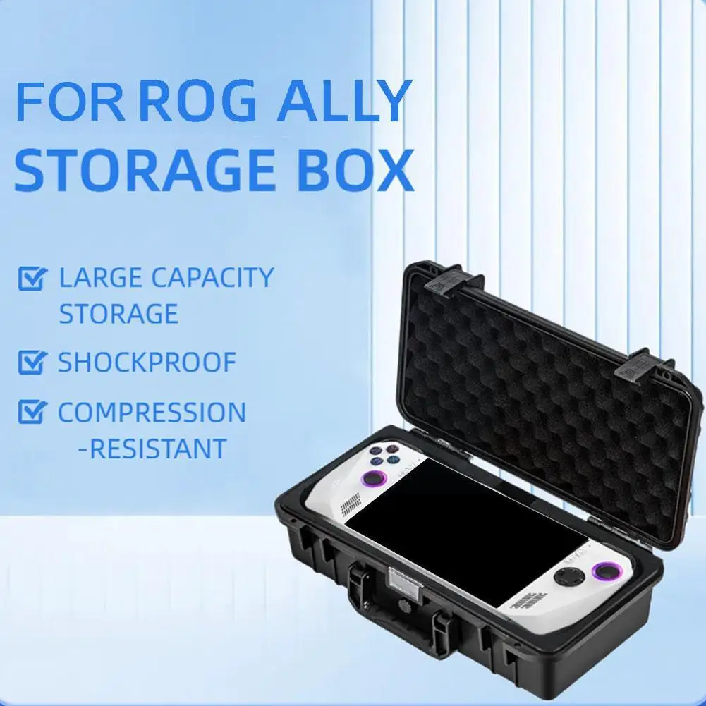 Custodia Rigida Per Rog Ally Gaming Console Charger Storage Bag Box Per Rog Ally Game Console Hard Shell Portable Contai B9F0