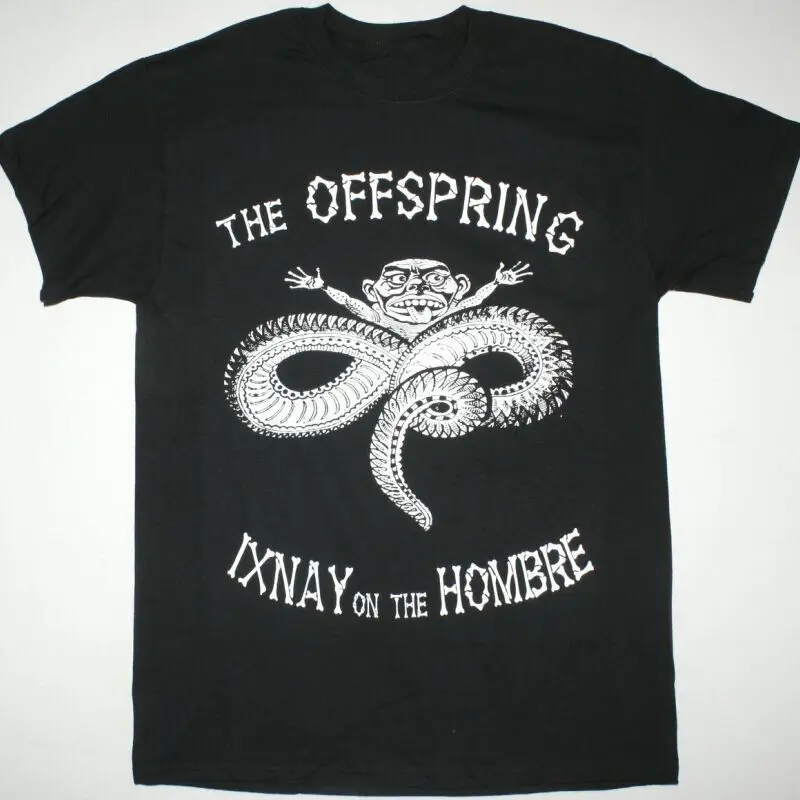 The Couply Ixnay On The Hombre T-Shirt Unisex In Cotone Nero Ya470