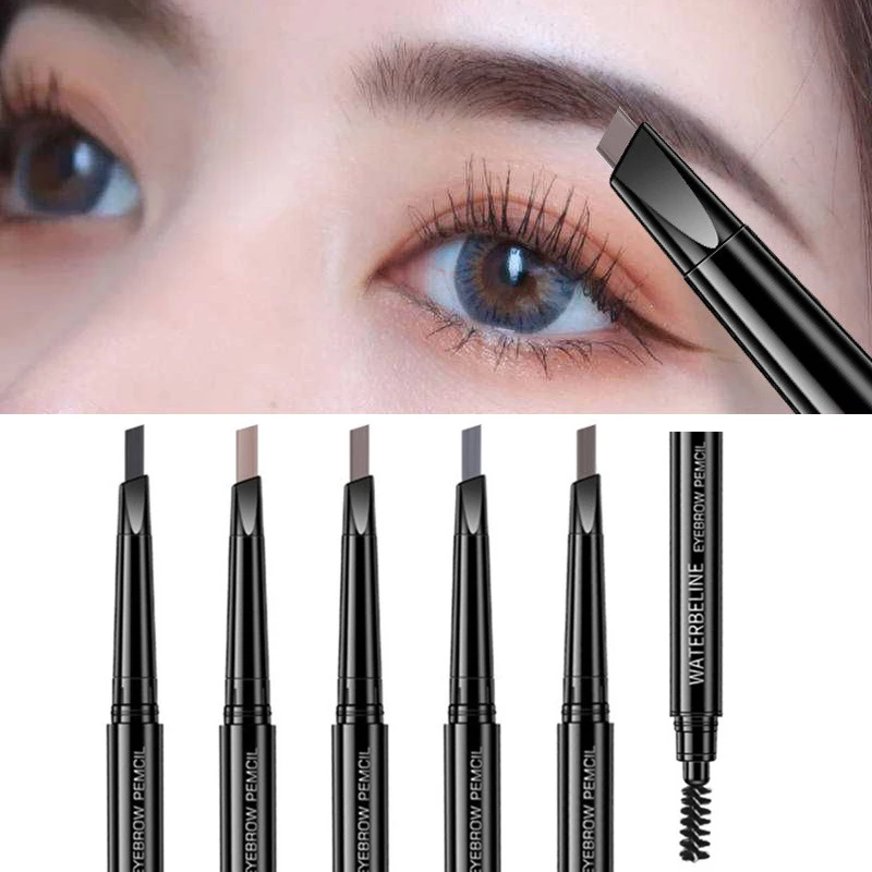 Penna Per Sopracciglia Naturale Sopracciglio Tinta Trucco Tre Colori Matita Per Sopracciglia Marrone Nero Grigio Sopracciglio Tatuaggio Sopracciglia T