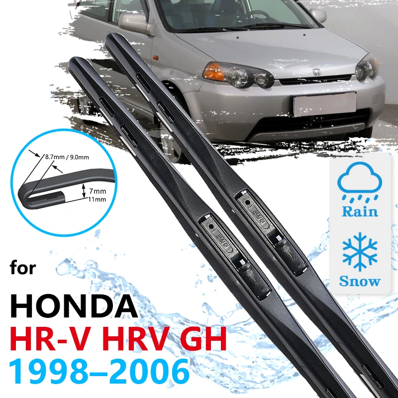 Spazzole Tergicristallo Anteriore Auto Per Honda Hrv Hr-V Gh 2006 2005 2004 2003 2002 2001 2000 1999 1998 Parabrezza Parabrezza Accessori Auto
