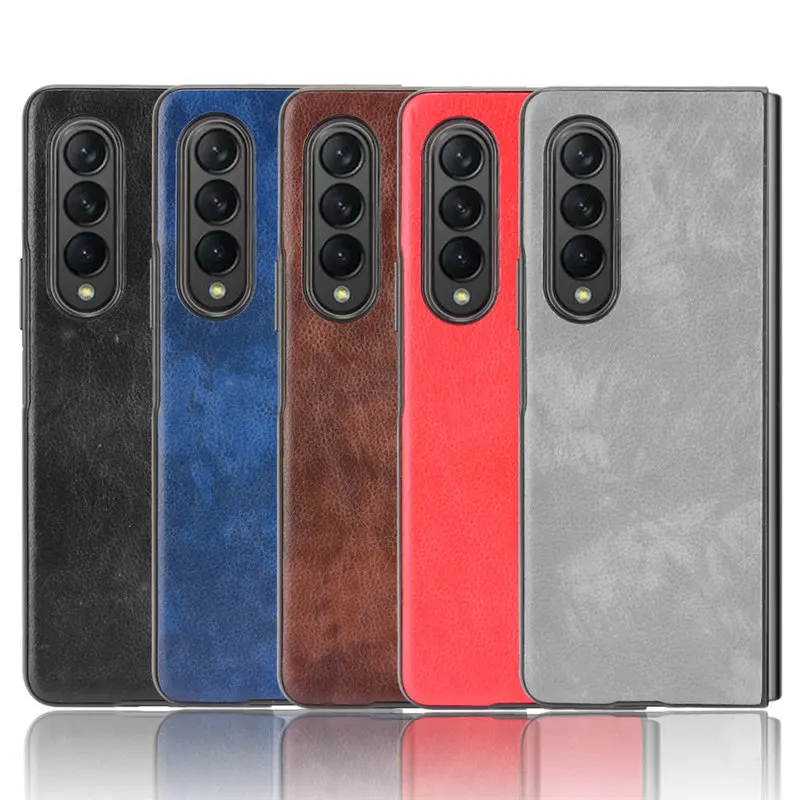 Per Samsung Galaxy Z Fold3 Custodia Zfold3 Custodia In Pelle Pu Per Samsung Galaxy Zfold 3 Z Fold3 Custodia Protettiva Antiurto