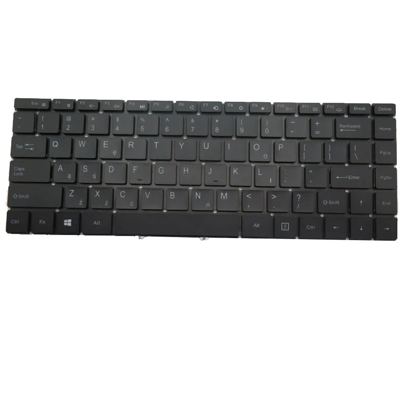 Tastiera Per Laptop Per Bmax Maxbook Y13 13.3 Xk-Hs205 Mb30010010 Con Retroilluminazione Stati Uniti Us Black