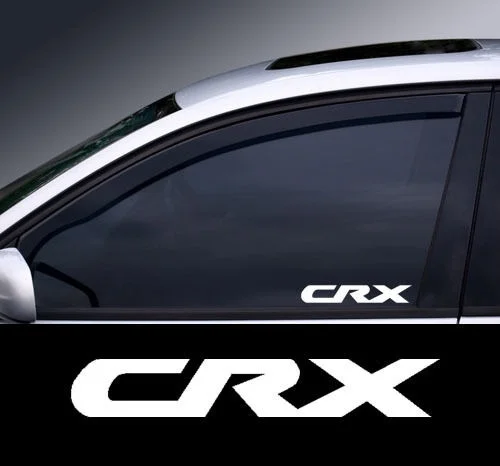 Per 2 X Crx Logo Fenster Grafik Sticker Farben Auswahl