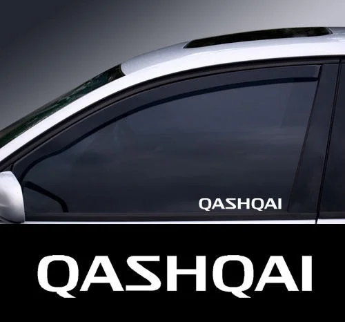 Per 2 X Nissan Qashqai Fenster Grafik Sticker * Farben Auswahl