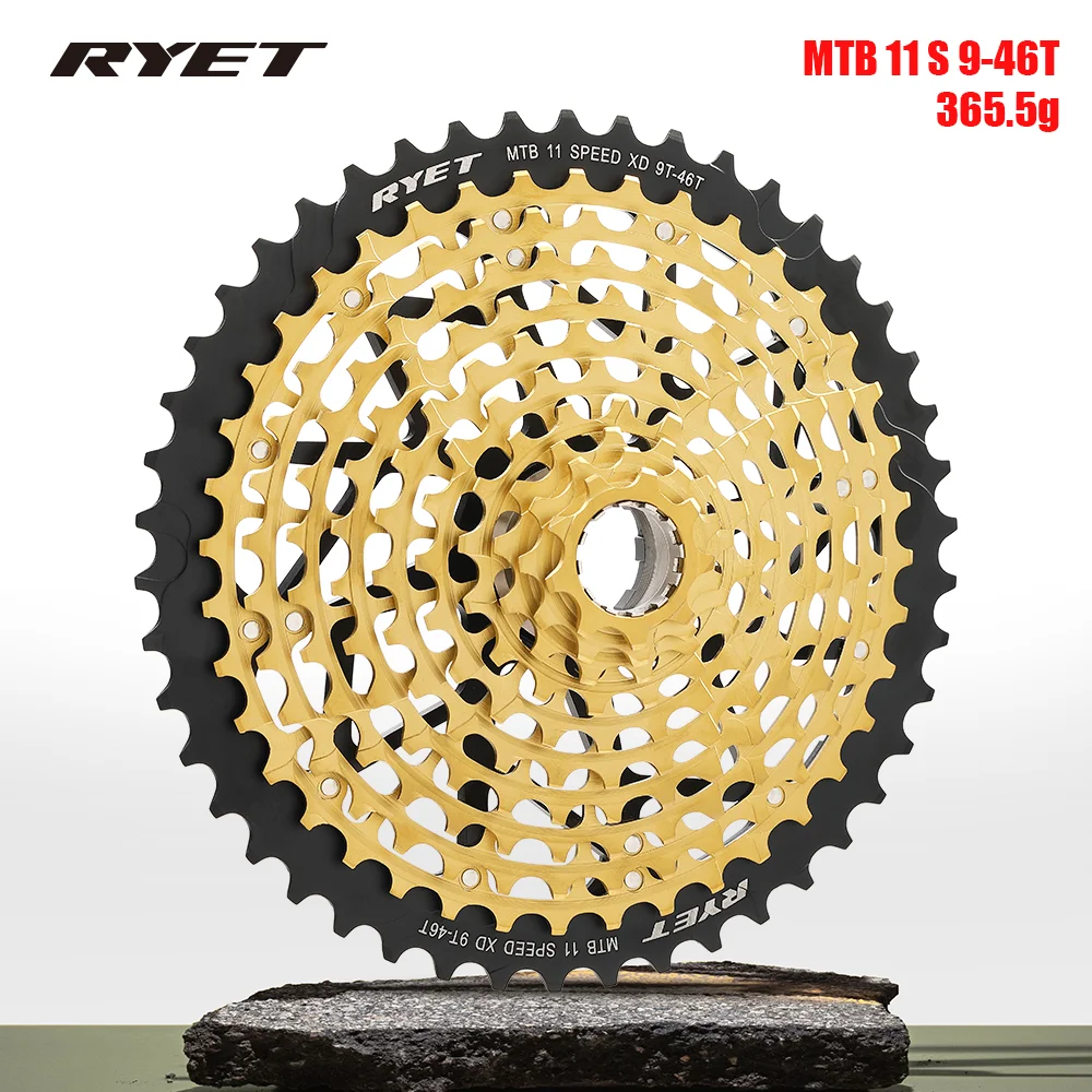 2022 Ryet Cassette 11 12 Velocità 9-46T Xd Mountain Bike Flywheels 355G Ultimate 11S Pignone K7 11V Mtb Cassette Parti Della Bici