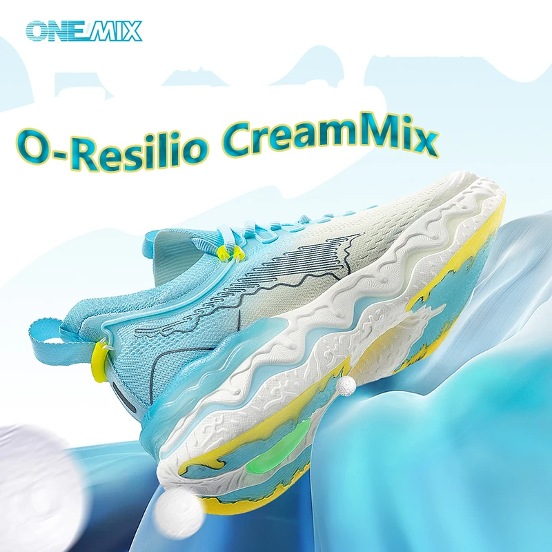 Onemix New Road Running Shoes O-Resilienza Creammix Per Donna Soft Winter Men Sneakers