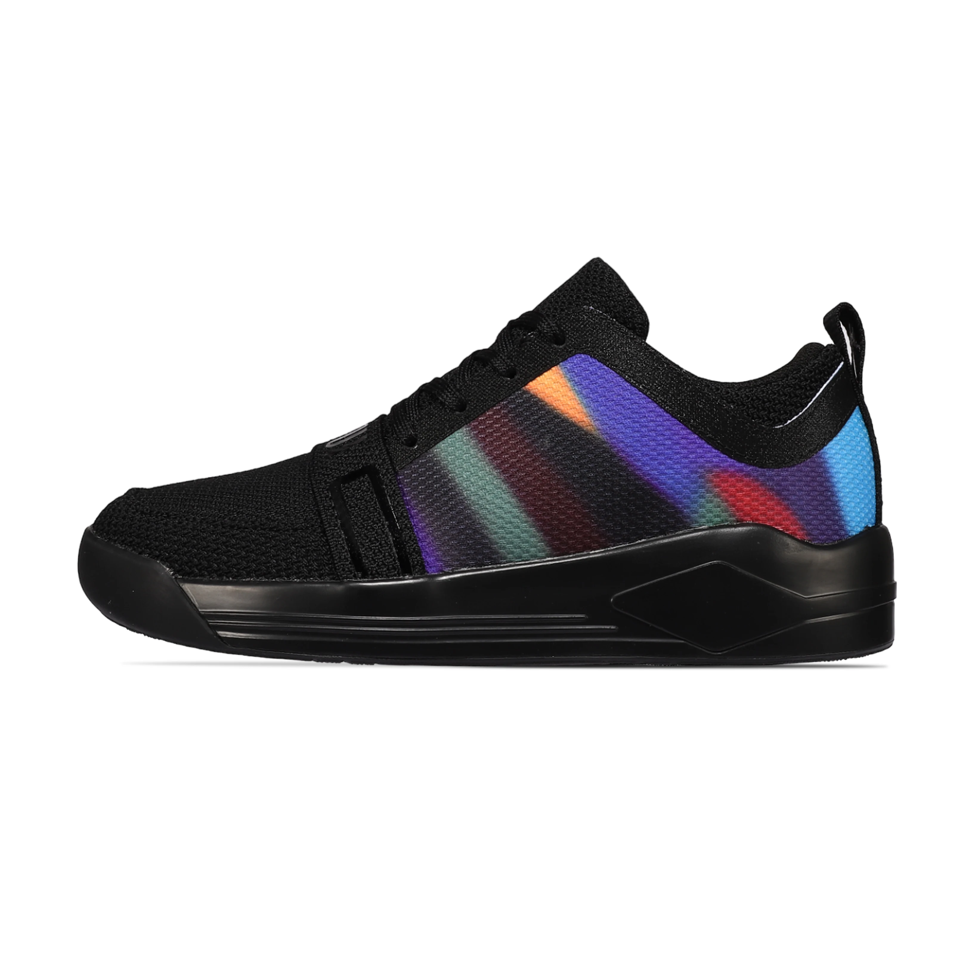 Skytrack Mesh Knit Low Top Spray Sneakers Nere Per Uomo