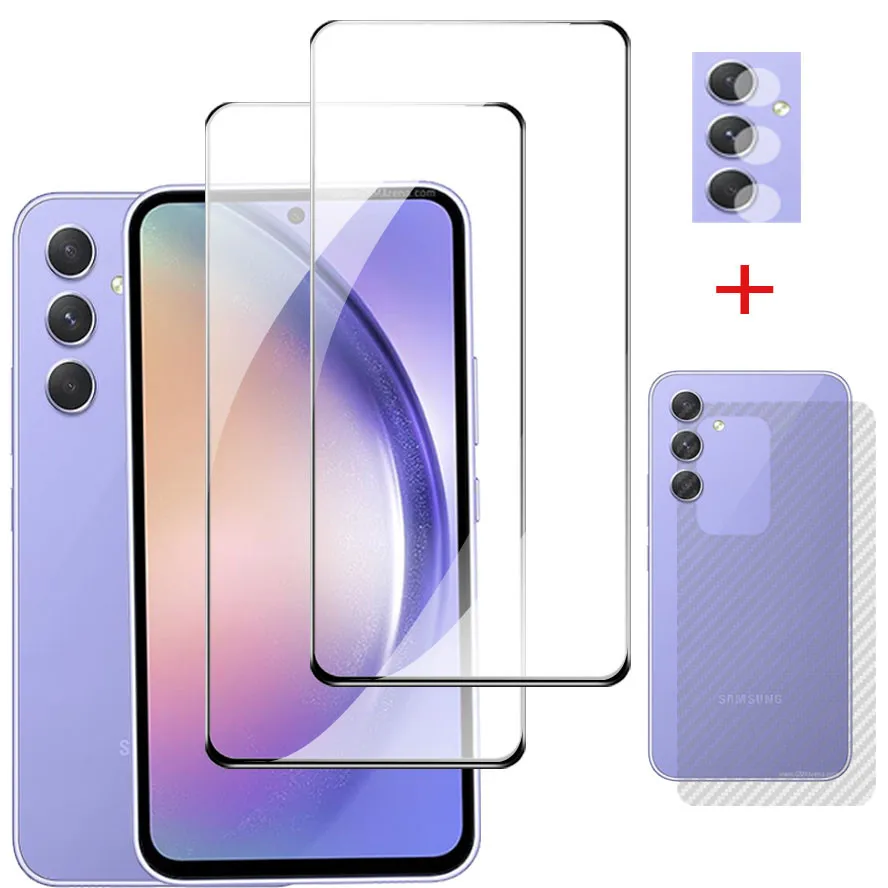 Per Samsung A54 Vetro Samsung Galaxy A54 Proteggi Schermo Samsung A53 Pellicola Samsung A 53 Vetro Temperato Galaxy A54 Telefono Accessorio Samsunga54