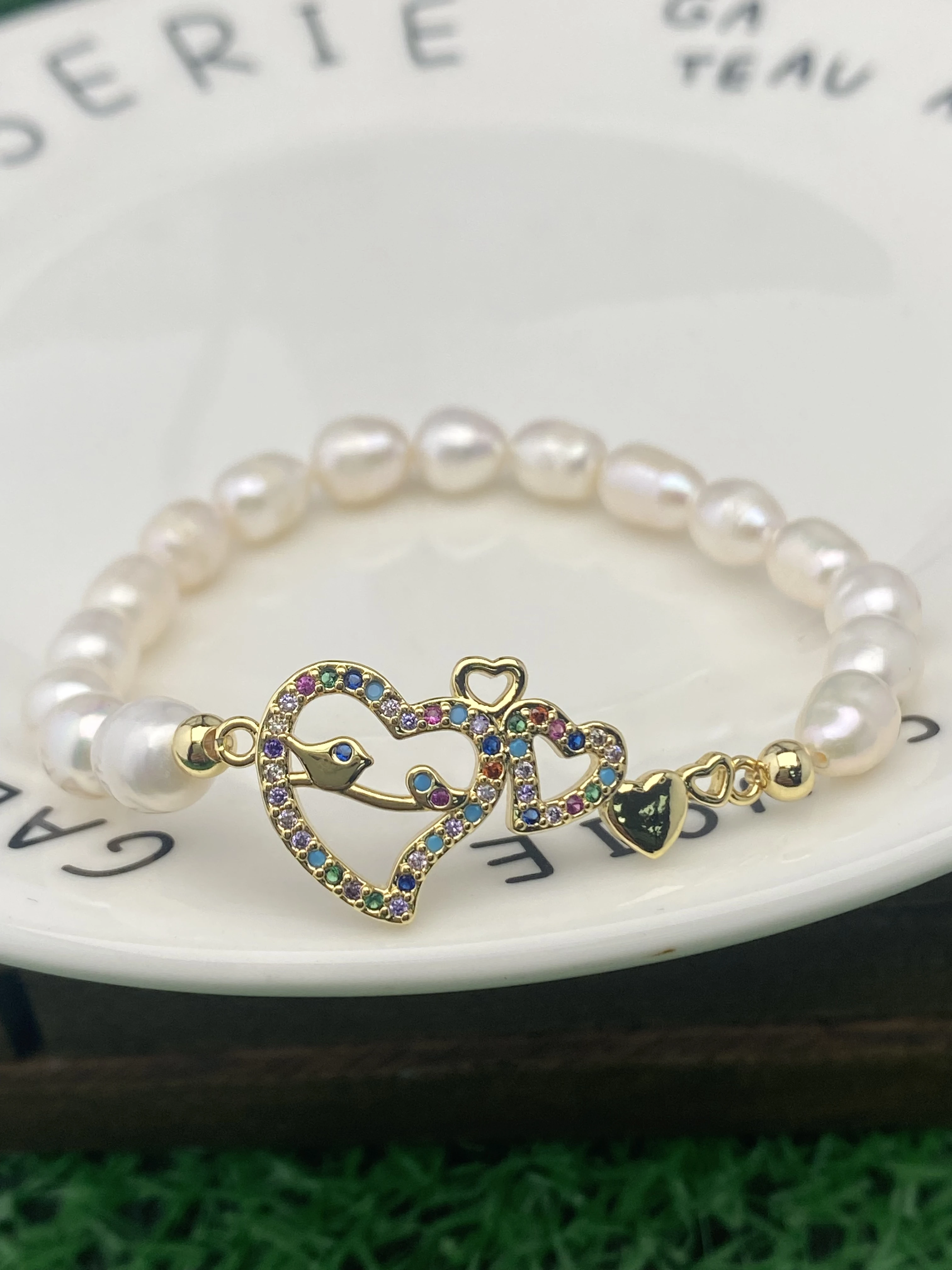Love Bird Animal Heart Charm Bracciale Valentina Anniversary Gifts For Women Girlfriend