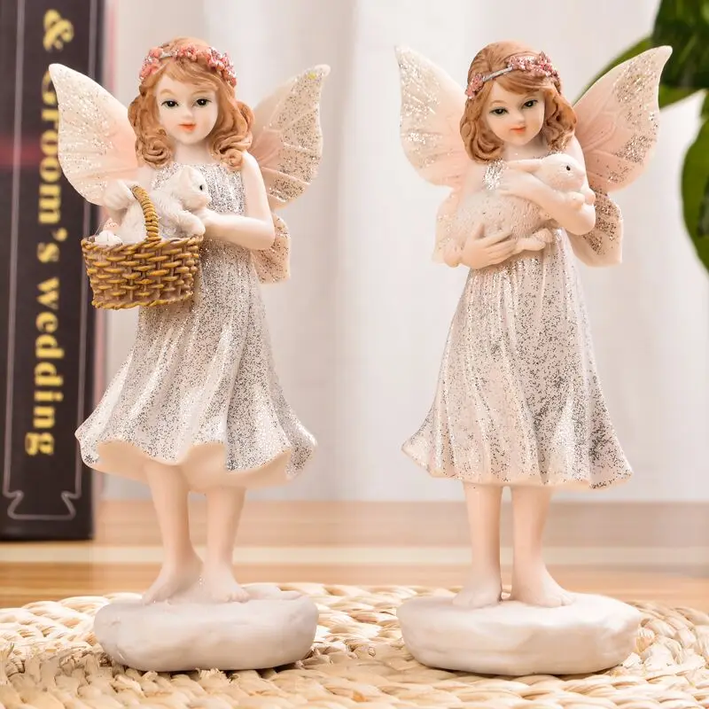 Piccolo Angelo Ornamento Fata Ornamento Complementi Arredo Casa Zione Accessori Complementi Arredo Casa Fairy Garden Miniature Figure Decorazione Fata
