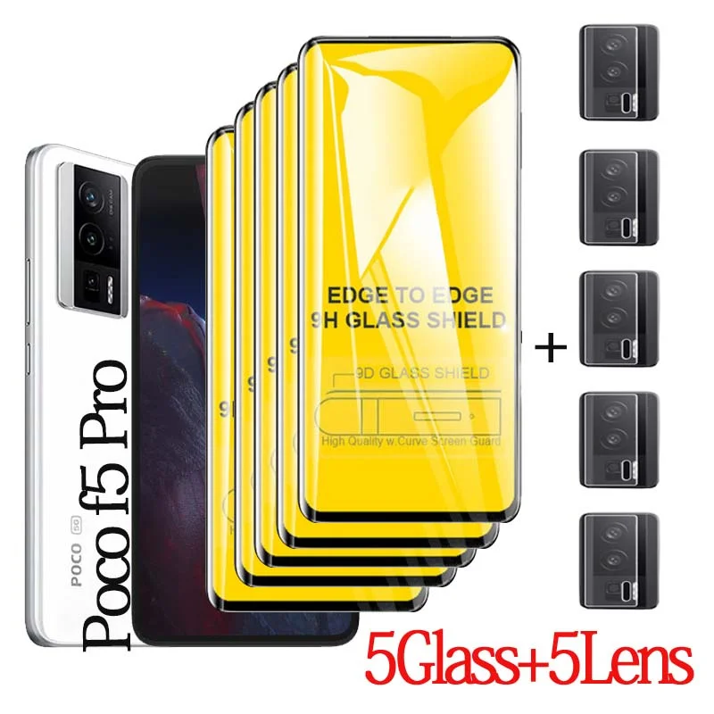 Poco F5 Pro Vetro, Poco F5 X5 Pro Vetro Temperato Per Xiaomi Poco F5 Pro Pellicola Fotocamera Poco F5 X5 Glass Pocco F5 X5 Pro Pellicola Vetro Poco F5