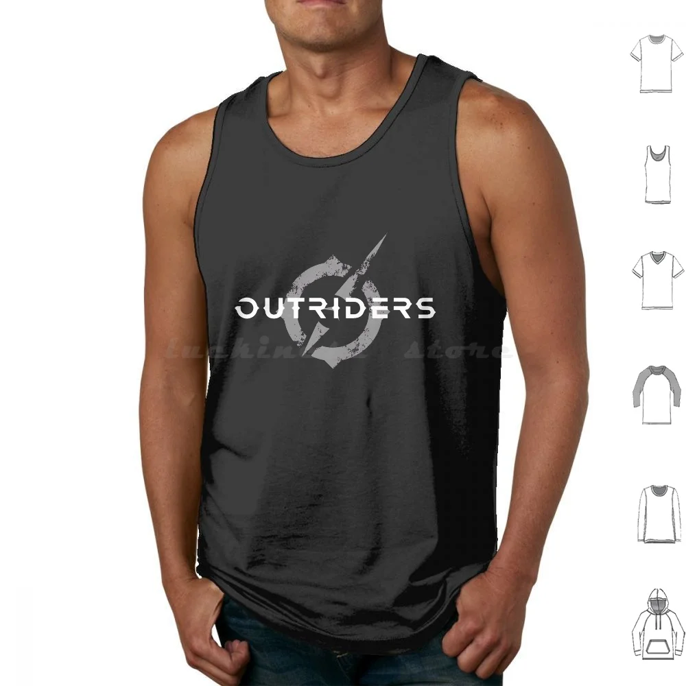 Outriders Canotte Gilet Senza Maniche Outridersgame Outriders Pyromancer Trickster Bodyator Technemancer