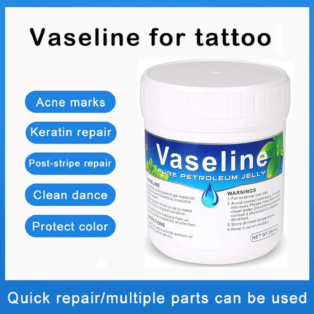 350Ml Recupero Del Tatuaggio Grandi Forniture Vaselina Pura Crema Di Gelatina Di Petrolio Corpo In Bottiglia Unguento Curativo Forniture Per Il Trucco
