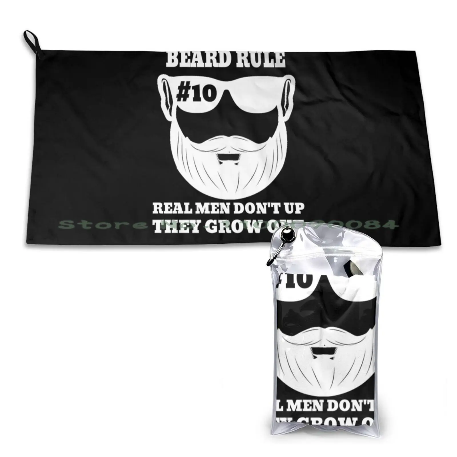 Regola Barba #10 Real Men Don T Grow Up Grow Out Asciugamano Ad Asciugatura Rapida Palestra Sport Bagno Portatile Lancia Delta Delta Evoluzione