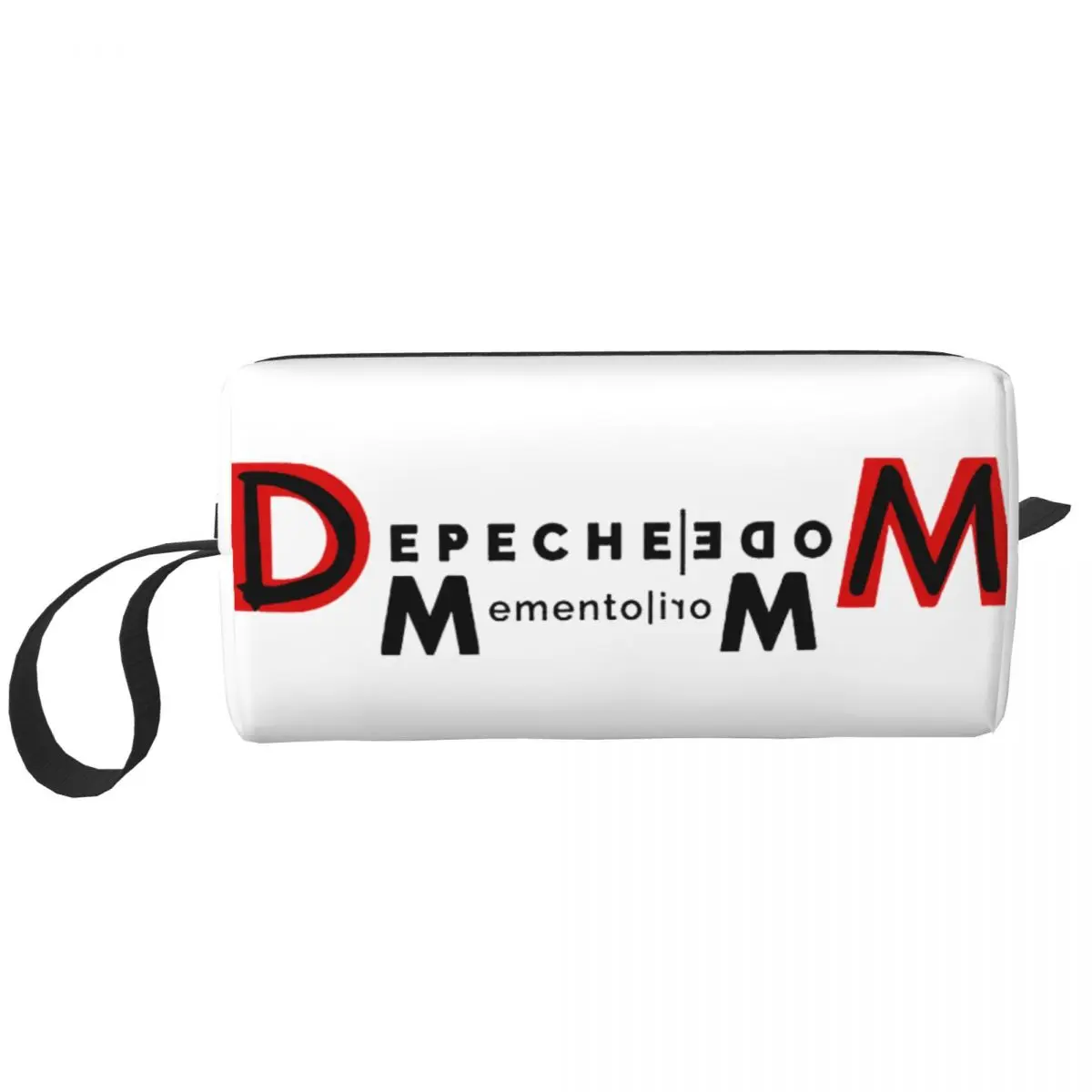 Memento Mori Depeche Cool Mode Makeup Bag Pouch Zipper Cosmetic Bag Travel Toiletry Small Makeup Pouch Storage Purse Uomo Donna