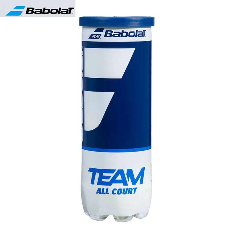 2023 Professional Babolat Tennis Balls Team All Court Sports Training Competition Tenis Ball 3Pcs/Tube Yellow Classic Tenis Ball