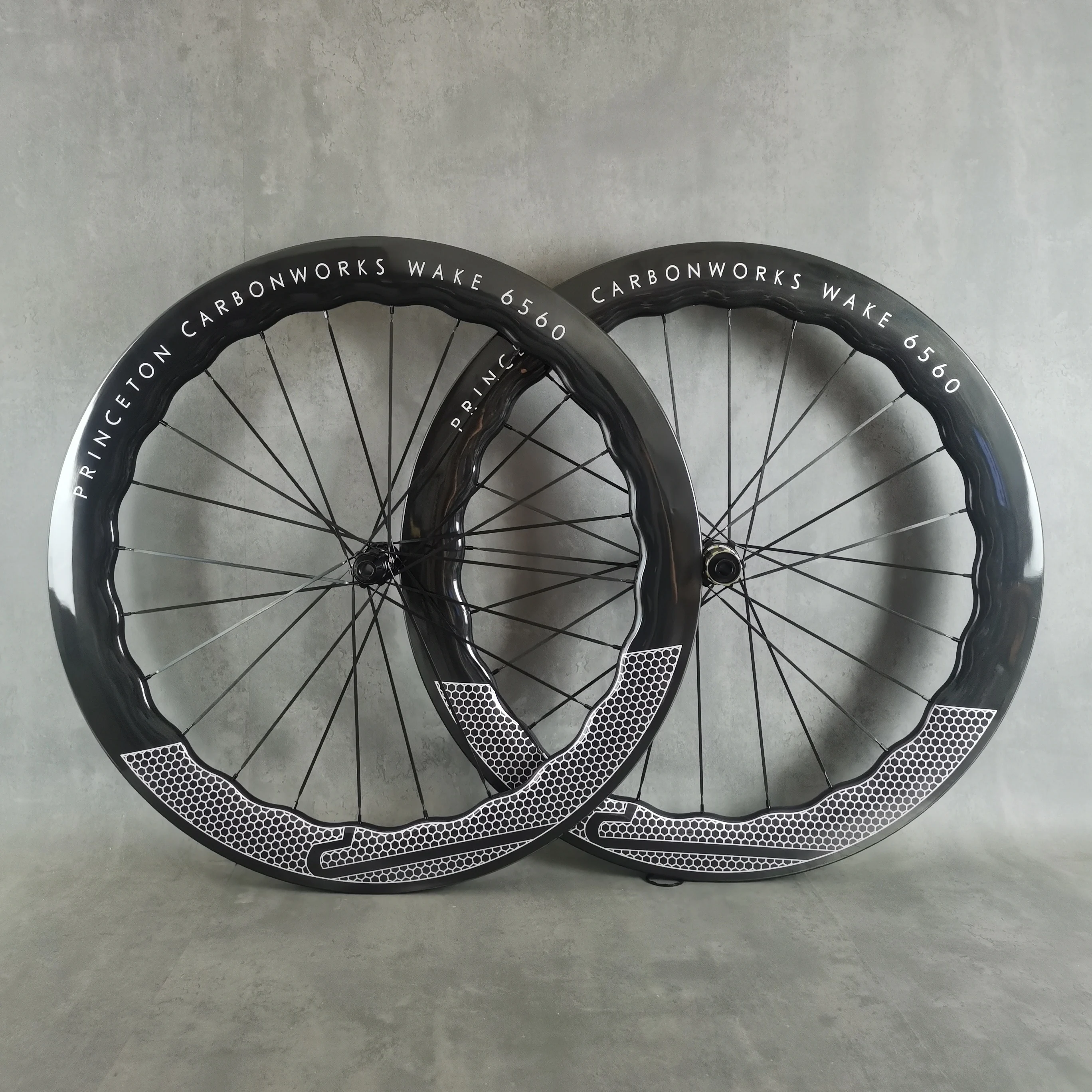 Ruote Per Bici Da Strada In Carbonio, Copertoncino, Tubeless, Ruote Tubolari, Ud Glossy, Oro, Argento, Logo Nero, 700C Mascara